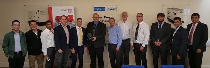 Diesel Generators in Welland Power UK Factory