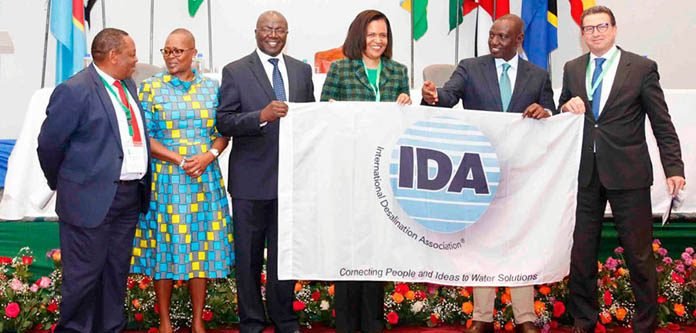 IDA Presents the World Congress Flag to Kenya - 2021 IDA World Congress host
