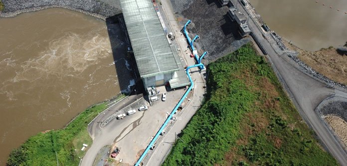 Liberia's raw water pipeline construction completed raw water pipeline construction completed