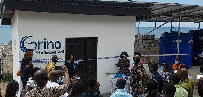 Solar-powered desalination system commissioned in Ghana