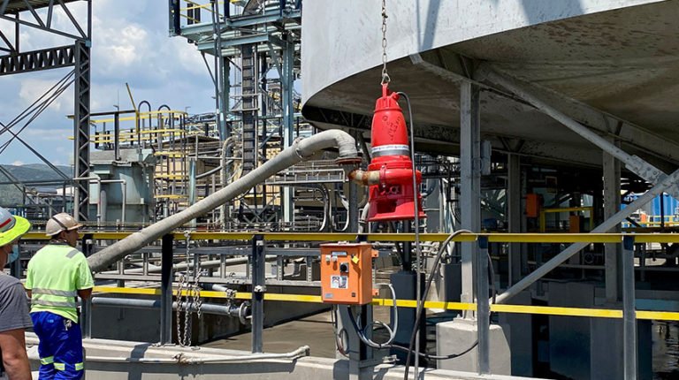 Bravo pump pushes out contenders in dense slurry work
