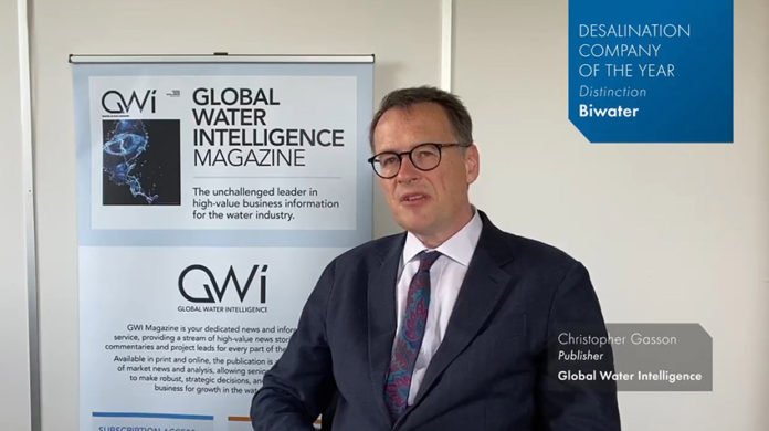 Biwater awarded Desalination Company of the Year Biwater awarded Desalination Company of the Year