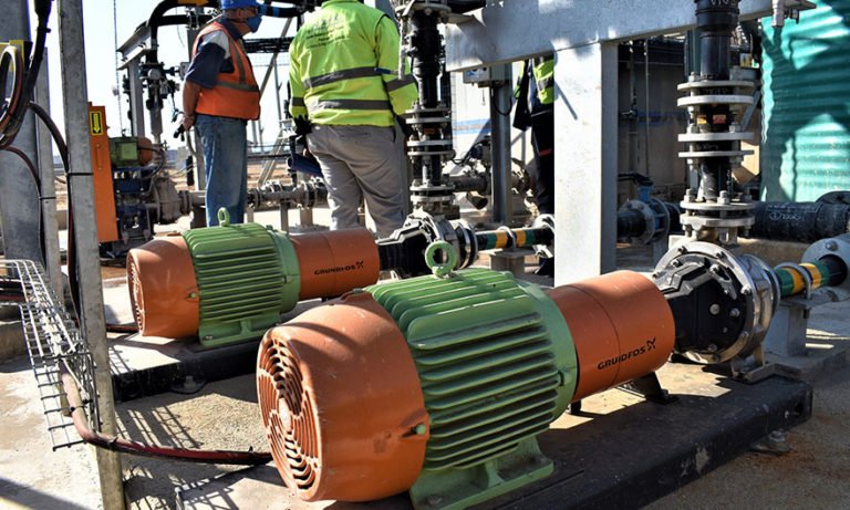 Nafasi Water installs Grundfos pump in new lime slaker