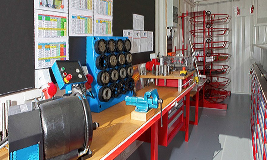 Bosch Rexroth Tanzania distributor expands footprint using containerised hydraulic hose workshop