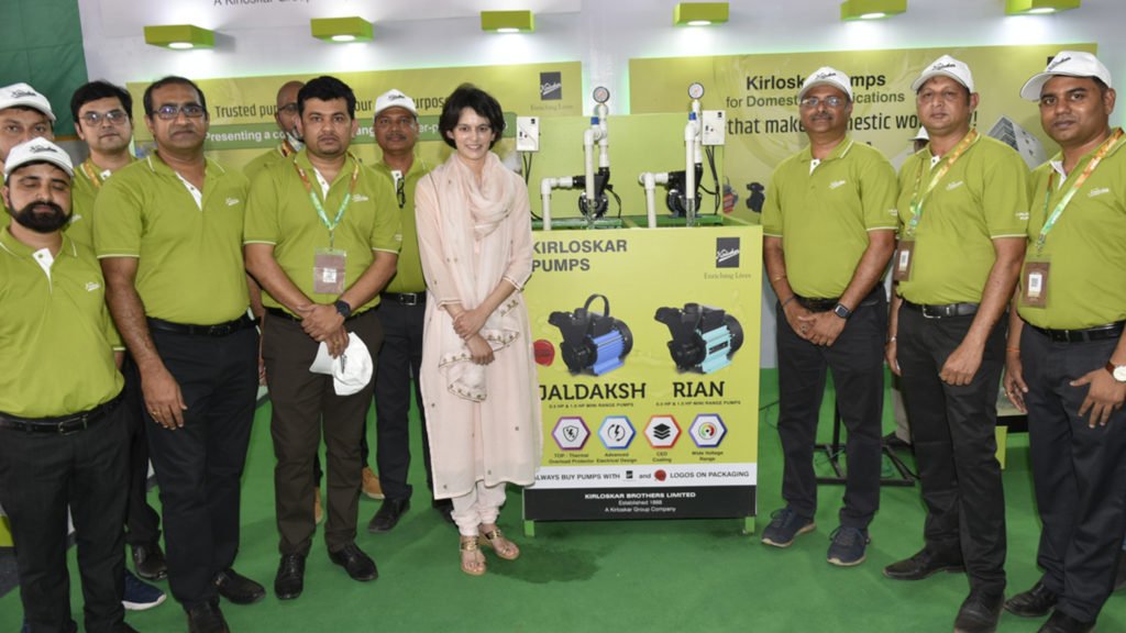 Kirloskar Brothers showcases new generation energy-efficient pumps