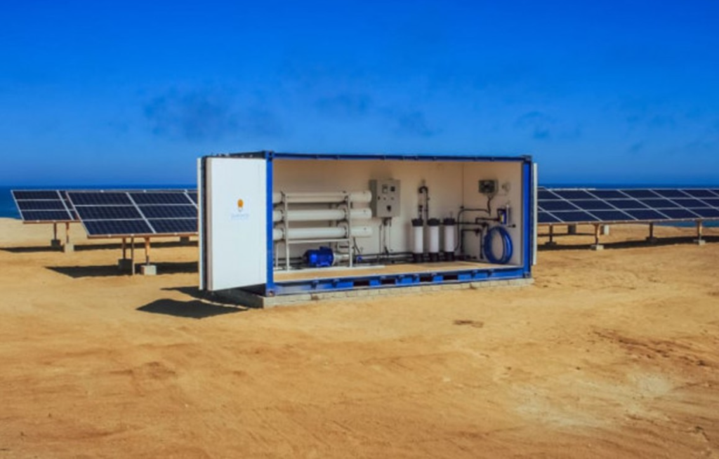 Sand To Green, a Franco-Moroccan company, has taken a significant step in its regenerative agriculture project in the Guelmim-Oued Noun region of Morocco by installing a solar-powered desalination unit.