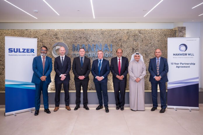 Sulzer & Manweir sign 10-year service partnership in Qatar Sulzer and Manweir sign 10-year strategic service partnership in Qatar